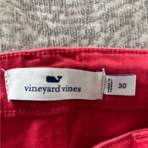 Vineyard Vines Vibrant Red Trousers